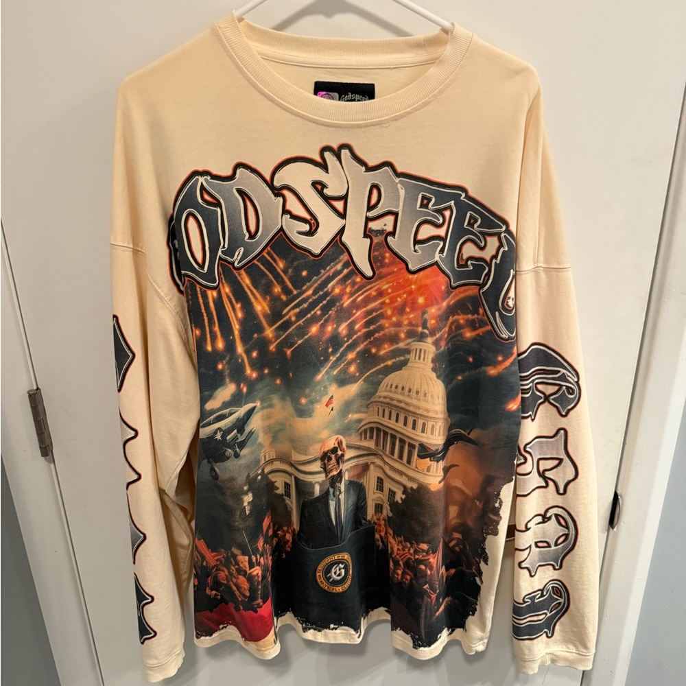Godspeed long sleeve tee shirt size XL